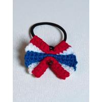 ราคา ยางรัดผมถักโครเชต์ #ลายธงชาติ สินค้าแฮนด์เมด (43260596485)