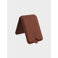 ราคา LINE FRIENDS BROWN MAGSAFE WALLET AND ADJUSTABLE STAND (25192118350)