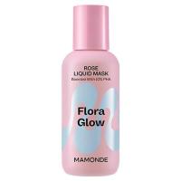 ราคา MAMONDE FLORA GLOW ROSE LIQUID MASK 80ML – HYDRATING, BRIGHTENING, GENTLE EXFOLIATION (28641236375)