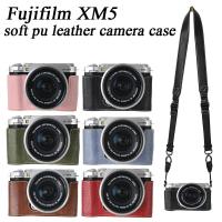 ราคา หนัง PU Fujifilm XM5 กระเป๋ากล้องครึ่งสําหรับ Fujifilm XM5 (29718967779)