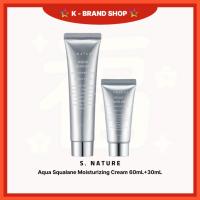 ราคา S.Nature Aqua Squalane Moisture Cream 60ml+30ml Set Hydrating Nourishing Soothing Brightening (40813568459)