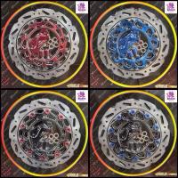 ราคา จาน89 Aerox/Nmax ขนาด270mm (จานขนาดใหญ่กว่าจานติดรถ)จานหน้าพร้อมขาจับ (โช๊คเเละปั๊มเดิมๆ) ยี่ห้อBoshi(หรือSPN) (26485125228)