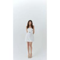 ราคา Larobe8 Mini Gigi white dress S Larobe 8 (29288310842)