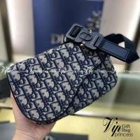 ราคา =DIOR BEIGN AND OBLIQUE JACQUARD SADDLE BELT BAG / =Dior Belt Bag เกรดใช้งานสลับของแท้ เกรดออริจินอ (28515528173)