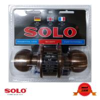 ราคา ลูกบิดประตู ลูกบิดประตูสีรมดำ ยี่ห้อโซโล แท้ 100% รุ่น 94D 86 AC , Doorknob brand Solo (15233547915)