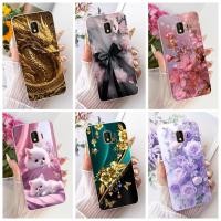 ราคา SAMSUNG ฝาครอบใสสําหรับSamsung J2 Core 2018 กรณีSM-J260Fน่ารักแฟชั่นผีเสื้อตลกทาสีสําหรับSamsung Galaxy J2 Core 2018 J260M J260Y (45304213445)