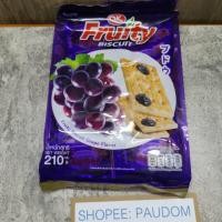 ราคา ขนมคุกกี้ Ok Fruity Biscuit (15109936161)