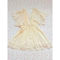 ราคา ชุดset เดรส+เสื้อคลุมครึ่งตัว ชีฟองสวย ญี่ปุ่นมือสอง (43560344220)