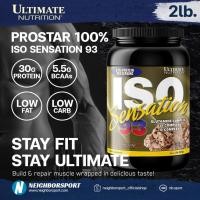 ราคา ULTIMATE NUTRITION PROSTAR 100% ISO SENSATION 93 [2 lb] โปรตีนคุณภาพสูง ปราศจากไขมัน (18079602638)