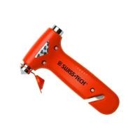 ราคา พร้อมส่งในไทย SWISSTECH รุ่น ST85109 ค้อนทุบกระจก นิรภัย 4 in 1 / SWISS+TECH (41920508470)