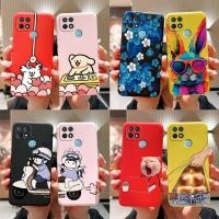 ราคา สําหรับ OPPO A15 A15S เคสโทรศัพท ์ น ่ ารักการ ์ ตูนตลกพิมพ ์ Soft TPU ซิลิโคน Matte Casing OPPOA15 OPPOA15S CPH2179 CPH2185 (25127085348)