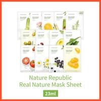 ราคา Nature Republic Real Nature Mask Sheet - 23 มล . - ผู ้ ขายเกาหลี (25279893178)