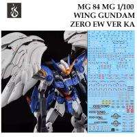 ราคา ดีคอลน้ำ [GHOST] MG 84 WING GUNDAM ZERO EW VER.KA GUNDAM MG 1/100 WATER SLIDE DECAL MG84 (24438677559)