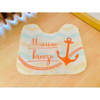 ราคา พรมปูพื้นรองชักโครก สีขาวเหลืองฟ้าขนสั้นทอลายวินเทจ ยี่ห้อ Looks มือสองขายตามสภาพ สินค้าญี่ปุ่น-เกาหลีแท้ (23185918163)