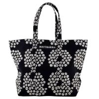 ราคา Marimekko Puketti Peruska Cotton canvas tote bag new (24978065267)