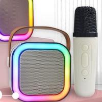 ราคา ไมโครโฟนลำโพงบลูทูธไร้สาย VOKTV แบบไร้สายครอบครัวร้องเพลงคาราโอเกะ (24087889481)