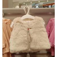 ราคา เสื้อกั๊กขนสัตว์เทียมสําหรับเด็ก H&M - ร้านค้าดั้งเดิมสีขาว (44422675109)