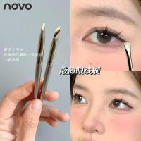 ราคา NOVO แปรงอายไลเนอร์ 1 ชิ้น ใหม่ 0.1 มิลลิเมตรบางหัวแปรงเครื่องมือแต่งหน้าเริ่มต้นแห้งเปียกใช้คู่โกหกไหมแปรง 6301 (26556671419)