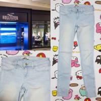 ราคา กางเกงยีนส์ขายาว Hollister แท้ เอว 28 (851910101)