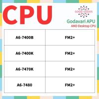 ราคา A6-7400b A6-7400K A6-7470K A6-7480 AMD Godavari APU โปรเซสเซอร์เดสก์ท็อป CPU ซ็อกเก็ต FM2 + 906Pin (29270156882)