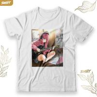 ราคา S-5XL ผ้าฝ้าย 100% T-shirt Bocchi The Rock Hitori Gotou Girl guitar hero anime TSHIRT BAJU DISTROanime shirt_07 (22326192814)