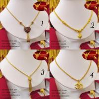 ราคา ♧สร้อยคอระย้า 1-2 บาท ทองไมครอน ทองโคลนนิ่ง (4888533460)