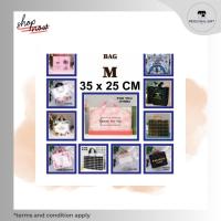 ราคา M - PE Premium Goodies Bag ( 50 ชิ้น ) Shopping Plastic/ Plastic Wedding Party Favor Bags (54753627494)