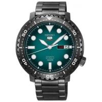 ราคา Seiko 5 Sport Automatic นาฬิกาข้อมือผู้ชาย สแตนเลสสีรมดำ รุ่น SRPC65K1,SRPC65K (สีรมดำ) (2818744215)