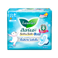 ราคา [Gift] ลอรีเอะ ซอฟท์แอนด์เซฟ สลิม คูล 22 ซม. 4 ชิ้น (สินค้าสมนาคุณงดจำหน่าย) (43815148542)
