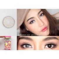 ราคา คอนแทคเลนส์ - รุ่น Mini sheer (kittykawaii)Size Sสี : Brown / Gray (40678639004)