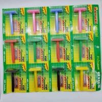 ราคา จำนวน 12ชิ้น/แผง พร้อมส่ง ด้ามมีดโกนหนวด ซายูริ SAYURI (24755261491)