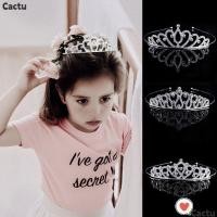 ราคา Cactu ที่คาดผม ประดับคริสตัล พลอยเทียม รูปมงกุฎราชินีเจ้าหญิง สําหรับเจ้า (18905647552)
