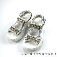 ราคา NEW GUCCI STUD SANDAL (4177464402)