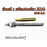 ราคา (เป็นเซท) พุกเคมี M16+สตัด M16x190 mm เกรด 5.8 ชุบ Hot dip galv. (41605612732)