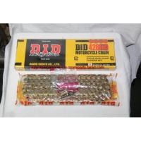 ราคา โซ่ 428 132ข้อ สีทอง ข้อหนา DID Japan ญี่ปุ่น Yamaha R15 M-Slaz Honda Sonic CBR150 KR150 GTO RXS RXZ TZR VR150สินค้าใหม่ (2588568406)