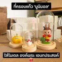 ราคา ที่ครอบแก้ว 'มูนิมอล' ใส่โมเดล องค์พระ เอนกประสงค์ ครอบแก้วพระ ฐานไม้ โดมแก้วฐานไม้ (29362124096)