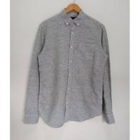 ราคา KEMEJA Banana Republic M เสื้อเชิ้ตผ้าลินินผู้ชายทรงสลิมฟิต xl (43864705616)
