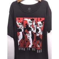 ราคา เสื้อยืด มือสอง ลายการ์ตูน DC : Harley Quinn อก 48 ยาว 28 #567 (41015194354)