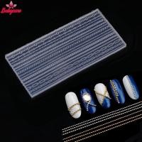 ราคา <BYCE-t> 15 แม่พิมพ์โซ่ 3D ขนาดผสมซิลิโคนเล็บ Mould DIY โปร่งใสแกะสลักแต่งเล็บแม่แบบสําหรับตกแต่งเล็บ Trinkets (46654663748)