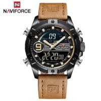 ราคา นาฬิกา นาฬิกา naviforce แท้ รุ่น NF9146 B/Y/L.BN สีดำเหลือง สายหนัง รับประกัน 1ปี ของแท้ 100% (1831058553)