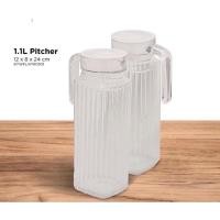 ราคา เหยือกน้ําแก้ว SSF 1.1 Litre / 1.8 ลิตร เหยือก Air Sejuk (53805619643)