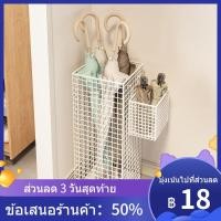 ราคา ☫▽สไตล์ญี่ปุ่นที่ใช้ในครัวเรือนชั้นวางร่มติดผนังตู้เก็บของชั้นวางประตูร่มถังฟรีเจาะชั้นวางร่มประตู (19483809936)