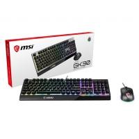 ราคา KEYBOARD & MOUSE (คีย์บอร์ดและเมาส์) MSI VIGOR GK30 GAMING KEYBOARD AND CLUTCH GM11 GAMING MOUSE COMBO (11230800065)