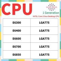 ราคา E6300 E6400 E6420 E6550 E6600 E6700 E6850 LGA775 INTEL รุ่นแรก Core 2 Duo (25887131332)