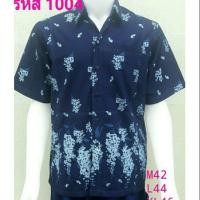 ราคา หม้อห้อมเชิ๊ตชายลายดอกคูณ มี 3 กระเป๋า (3318703454)