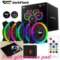 ราคา Dark Flash DR12 PRO pc case fan cooling fan with controller RGB 120mm พัดลมระบายความร้อนคอมพิวเตอร์ AIGO Computer cooler (9234295303)