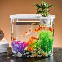 ราคา ตู้ปลาพลาสติก ตู้ปลา ตู้เลี้ยงปลา อ่างเลี้ยงปลา รูปไข่พร้อมฝาปิดอ่างปลา ปรอทออกซิเจน ตกแต่งตู้ปลา (29150830393)