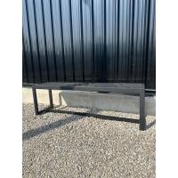 ราคา ม้านั่งกลางแจ้ง เหล็กกัลวาไนซ์ เก้าอี้เหล็ก ไม่เป็นสนิม เหล็กขนาด 2"x1" มานั่ง ม้านั่งยาว IDEA003 (28074086627)