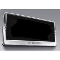 ราคา กรอบป้ายทะเบียนของแท้จากศูนย์โตโยต้า สแตนเลส คู่หน้า-หลัง (มือสอง สภาพสมบูรณ์) (2118215793)