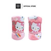 ราคา Moshi Moshi ผ้าห่มโมชิโมชิ ลาย Hello Kitty ลิขสิทธิ์แท้จากค่าย Sanrio รุ่น 6100005295-5735 (40065298585)